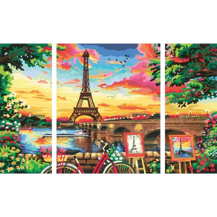 Set de Pintura por Números Ravensburger 20134 80 x 50 cm 4 Piezas 1 Pieza 4 Unidades 2