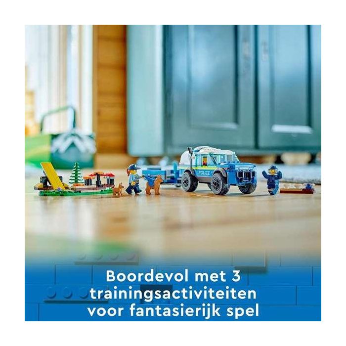 Lego Juego de Construcción City Entrenamiento Móvil Perros Policía 197 piezas, +5 años 18