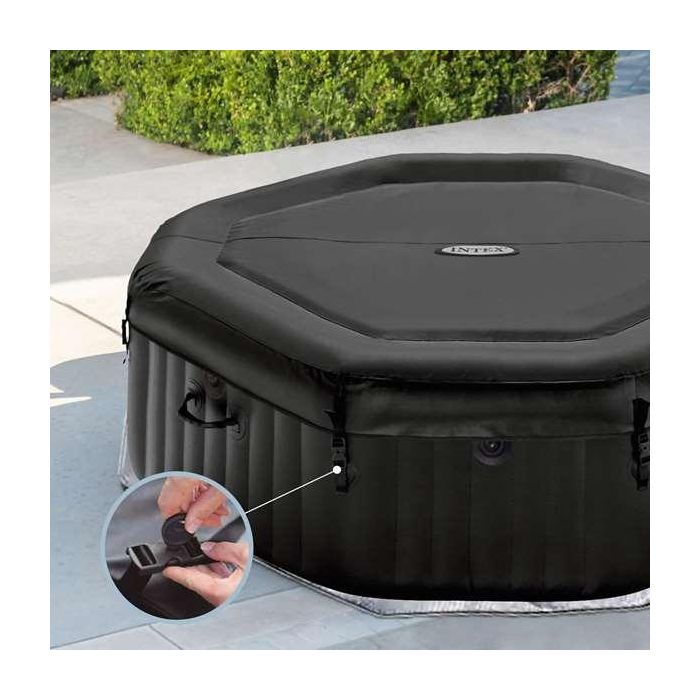 Jacuzzi purespa burbujas + jets deluxe octogonal 1098 litros 5