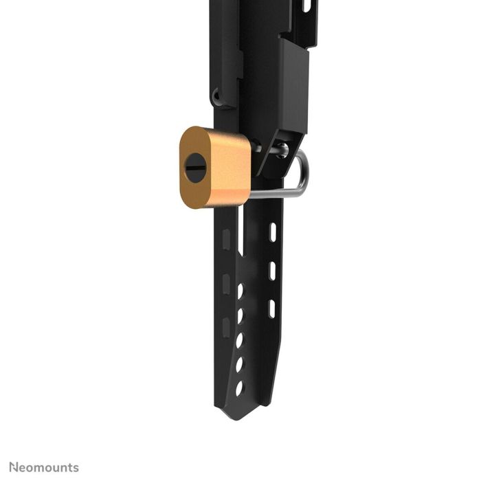 Neomounts WL30-750BL16 Soporte de Pared Fijo Reforzado para Pantallas de 42-86", hasta 125kg, VESA 100x100-600x400, Nivelación, Bloqueable, Color Negro