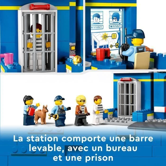LEGO CITY 60370 La persecución de la estación de policía, el juguete y el auto de la motocicleta, la prisión 4 LEGO CITY 60370 La persecución de la estación de policía, el juguete y el auto de la motocicleta, la prisión 4