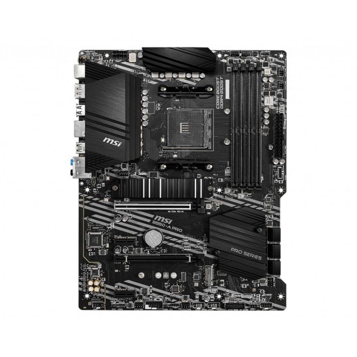 MSI B550-A PRO 911-7C56-08S Placa Base ATX AMD B550 Socket AM4 DDR4 para Procesadores AMD Ryzen 3ª Gen 2