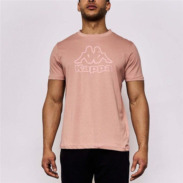 Camiseta de Manga Corta Hombre Kappa Kremy Korporate Rosa claro 13-14 Años 2