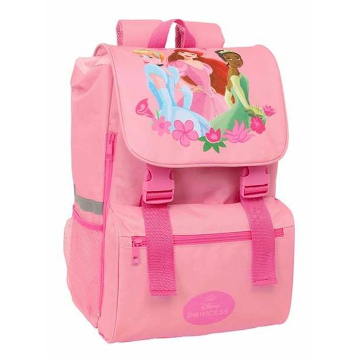 Safta Mochila extensible Princesas 18,5x41x15cm, edad recomendada desde 3 años