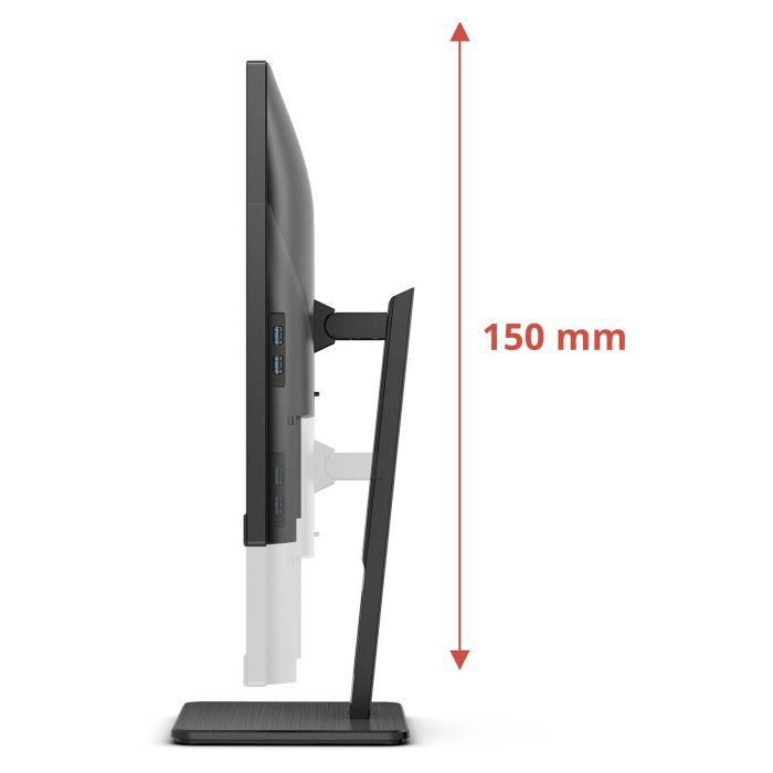 AOC U27E3UF Monitor 27" 4K Ultra HD IPS 4ms Negro 7