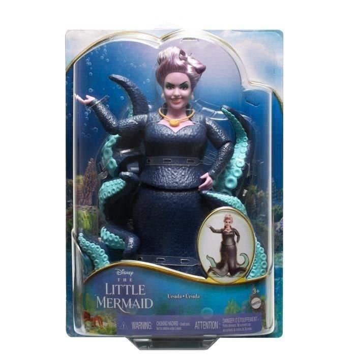 Muñeca Ursula - Mattel - Hlx12 - Muñeca de Moda Disney 1 Muñeca Ursula - Mattel - Hlx12 - Muñeca de Moda Disney 1