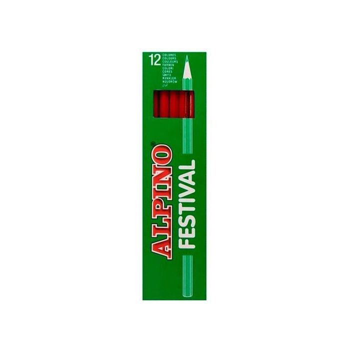 Alpino Lápices De Colores Festival Rojo Caja 12 Ud Alpino Lápices De Colores Festival Rojo Caja 12 Ud