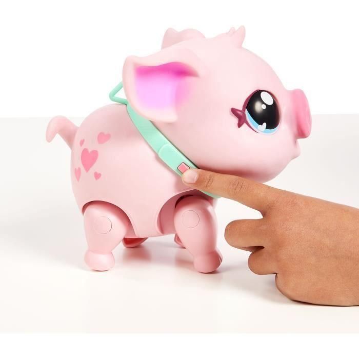 Little Live Pets 26366 Mascota Cerdito Interactivo Piggly que se mueve y reacciona con sonidos, para niños +4 años 4