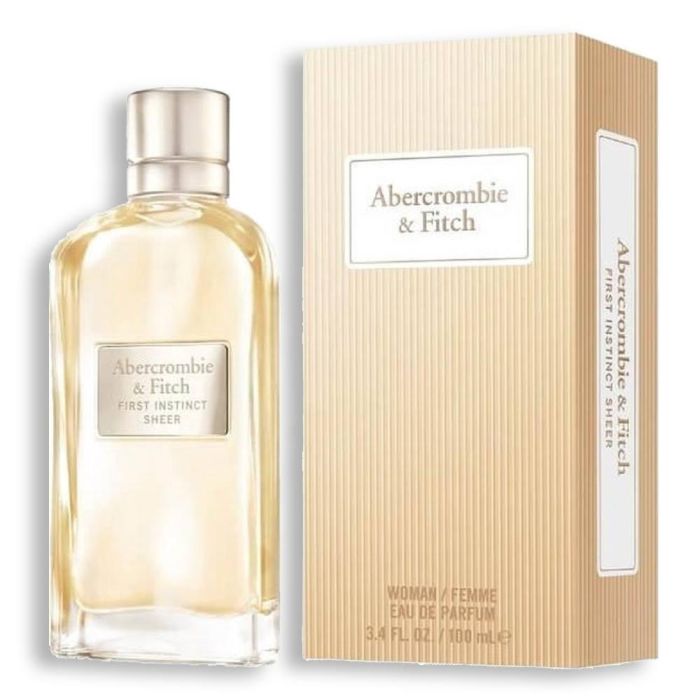 Abercrombie & Fitch First Instinct Sheer Eau de Parfum para Mujer 100 ml - Floral Cítrica con Almizcle, Seductora