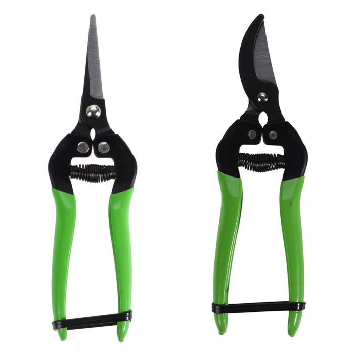 Progarden Tijeras de poda con mango verde, acero, 80x175mm 0 Progarden Tijeras de poda con mango verde, acero, 80x175mm 0
