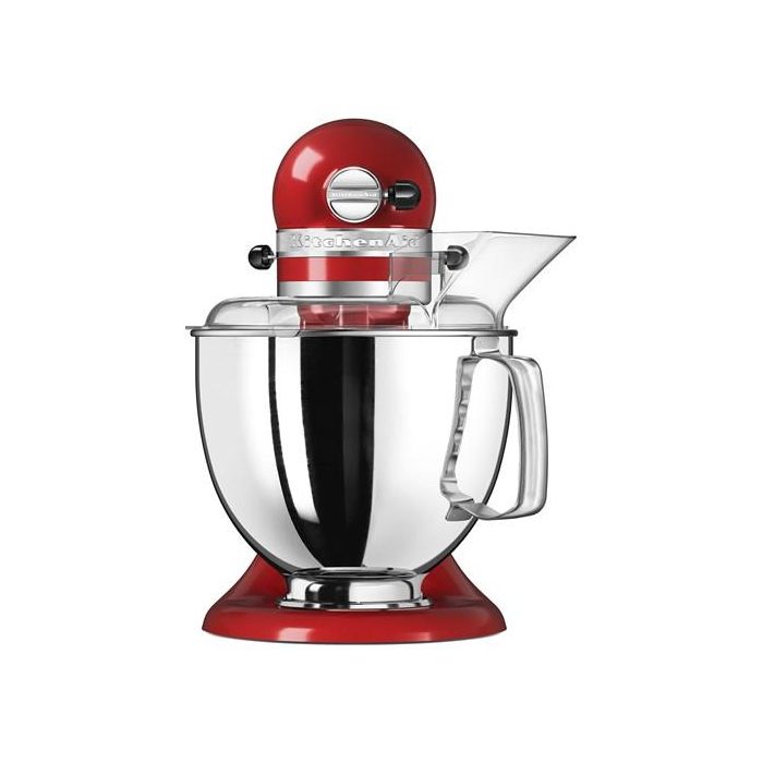 Kitchenaid Robot Línea Artisan 5KSM175 PS EER Rojo 4,8L Robot de Cocina Doméstico de Alto Rendimiento con Acción Planetaria 1