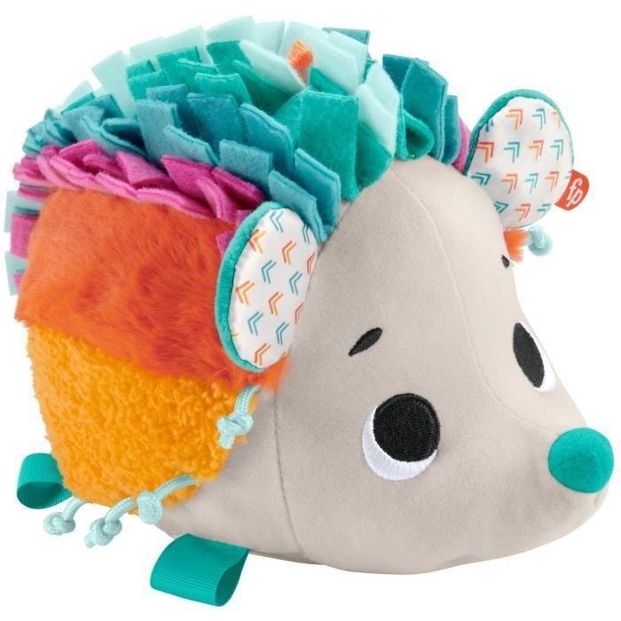 Fisher-Price HBP42 Mi Pequeño Erizo Sensorial - Peluche de actividades para bebés desde el nacimiento.
