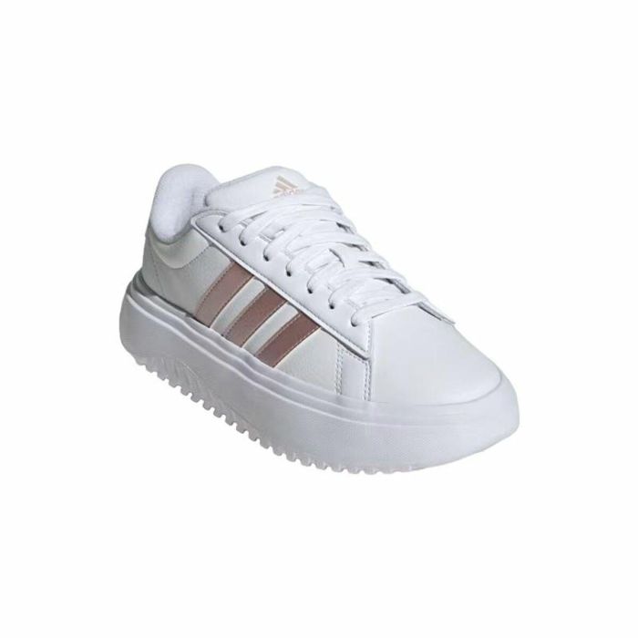 Zapatillas Deportivas Mujer Adidas Grand Court Platform Blanco 3