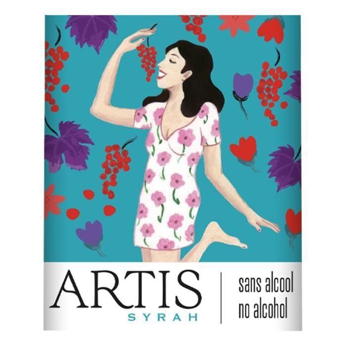 Artis Syrah - Rosado sin alcohol 1