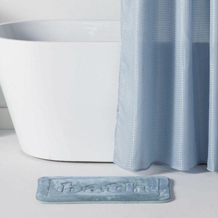 Today TOD3574641271695 Alfombra de Baño Espuma Viscoelástica Utility 40x60 cm Azul 3