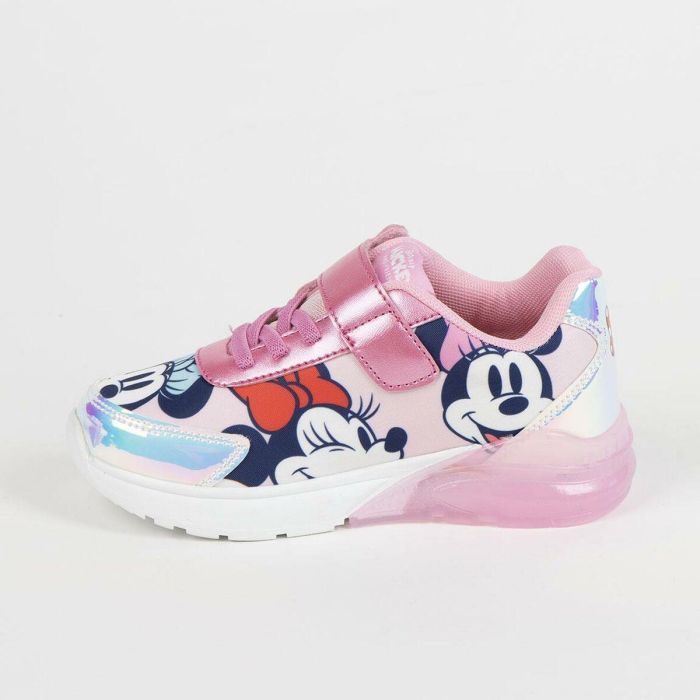 Deportiva suela tpr con luces minnie t026 5 Deportiva suela tpr con luces minnie t026 5