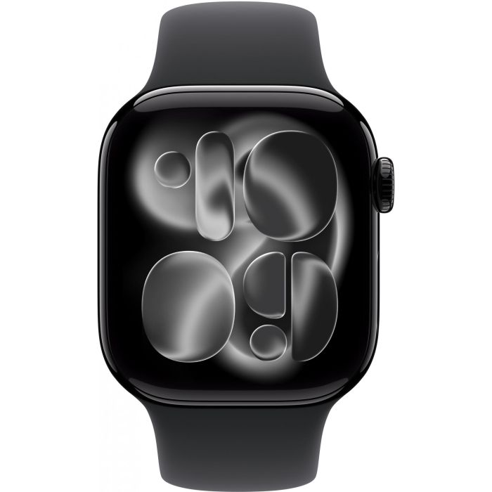Apple MF854ZRA Watch Series 11 GPS + Cellular - 42 mm - Caja aluminio negro azabache - Correa deportiva negra M/L 1