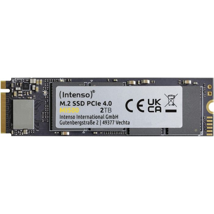 Intenso 3836470 Unidad de Estado Sólido SSD 2 TB M.2 NVMe PCIe 4.0 Lectura 5300 MB/s Escritura 4500 MB/s 5