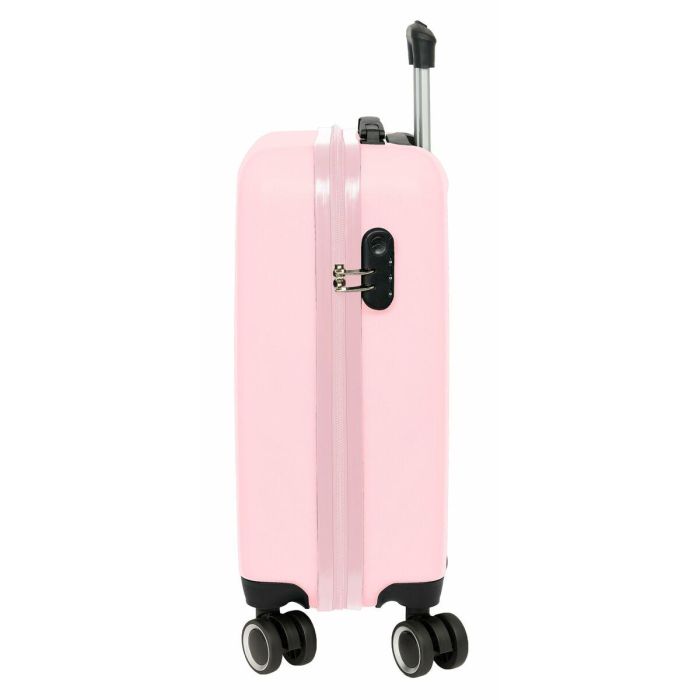 Safta Miffy Flores - Trolley de Cabina Rígida 20" - Maleta de Viaje Infantil para Niños 34,5x55x20 cm 1