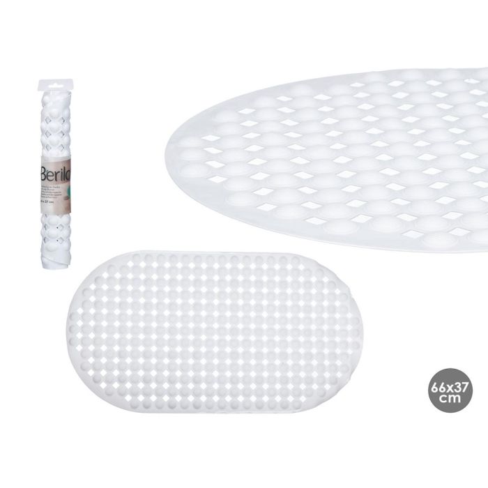 Antideslizante para Ducha Blanco 66x37 cm - Berilo (12 Unidades) Antideslizante para Ducha Blanco 66x37 cm - Berilo (12 Unidades)