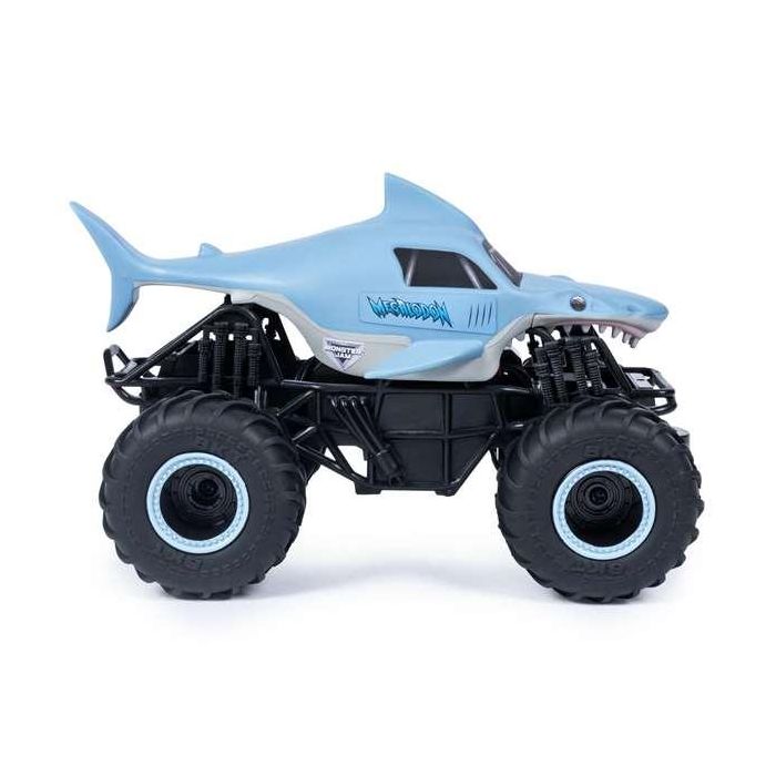 Coche radio control monster jam megalodon escala 1:24. 14,3x28,57x14,94cm 1 Coche radio control monster jam megalodon escala 1:24. 14,3x28,57x14,94cm 1
