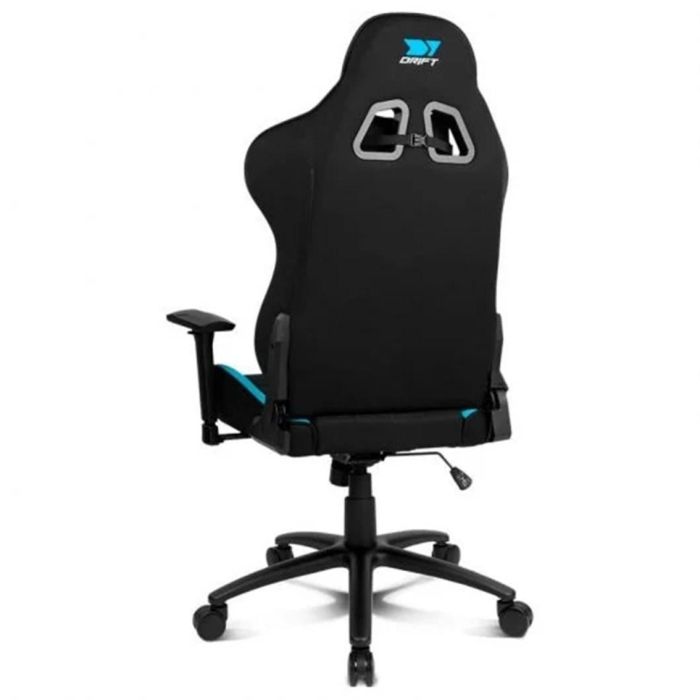 DRIFT DR110BL Silla Gaming Ergonómica 150kg, Reposabrazos 4D, Tejido Transpirable, Cojines Lumbar/Cervical Negro y Azul 5 DRIFT DR110BL Silla Gaming Ergonómica 150kg, Reposabrazos 4D, Tejido Transpirable, Cojines Lumbar/Cervical Negro y Azul 5