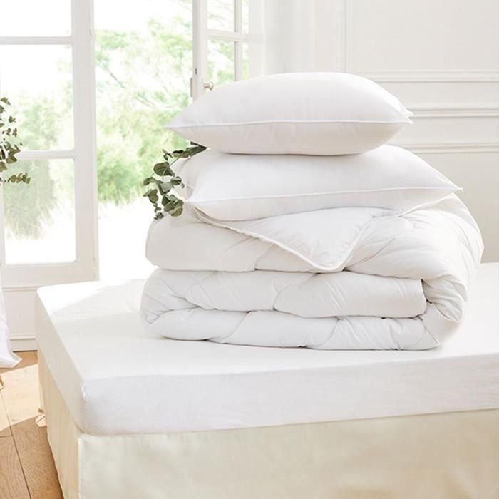 TOISON D'OR - Almohada - Eole - Suave confort - 60x60cm - Blanco 1 TOISON D'OR - Almohada - Eole - Suave confort - 60x60cm - Blanco 1