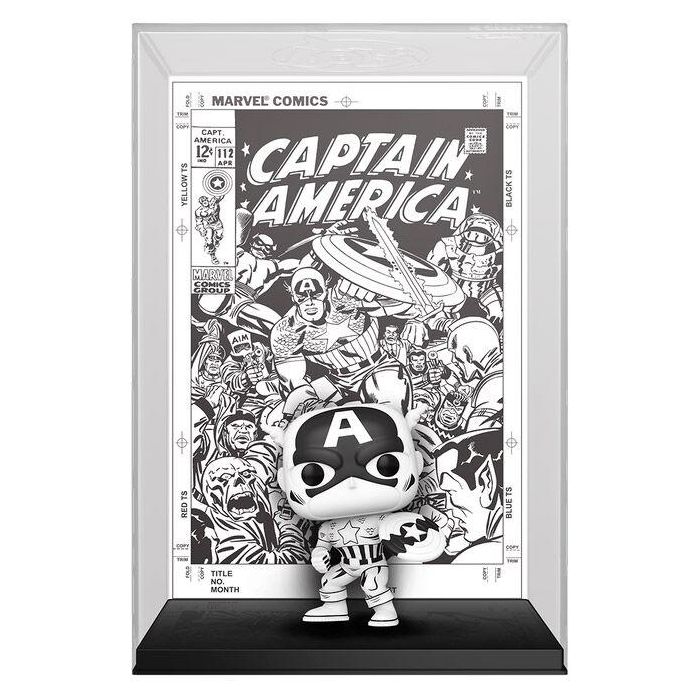 Figura POP Comic Covers Marvel Captain America 1 Figura POP Comic Covers Marvel Captain America 1