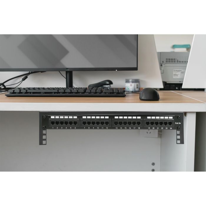 DIGITUS 19-Zoll Equipment Wandmontage Halterung. 2HE 1