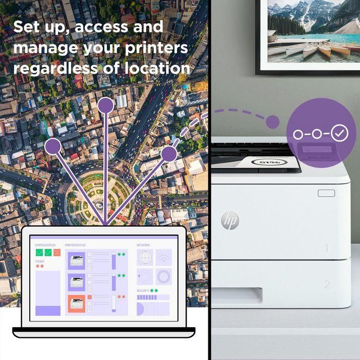 HP 4002dwe Impresora Láser Profesional LaserJet Pro, Productividad Máxima, Alta Velocidad y Gestión Fluida HP+ 10 HP 4002dwe Impresora Láser Profesional LaserJet Pro, Productividad Máxima, Alta Velocidad y Gestión Fluida HP+ 10