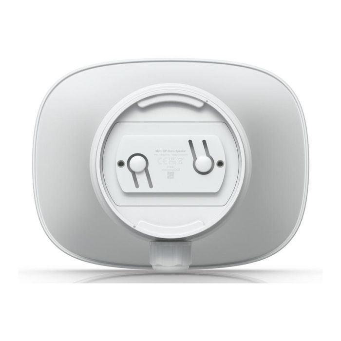 Ubiquiti (UI) UP-AI-Horn-Speaker-W Altavoz IP66 para Exterior de 1 vía, Alimentación PoE, 120 dB, Montaje en Pared, Blanco