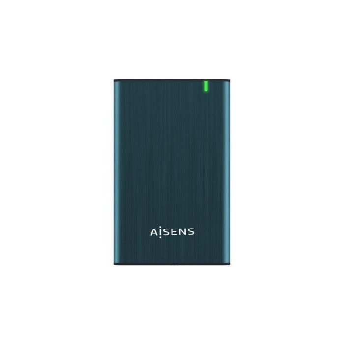 Aisens ASE-2525PB Caja Externa para Disco Duro 2.5" USB 3.0 SATA, sin Tornillos, Aluminio, UASP, Compatible SSD, Azul Aisens ASE-2525PB Caja Externa para Disco Duro 2.5" USB 3.0 SATA, sin Tornillos, Aluminio, UASP, Compatible SSD, Azul