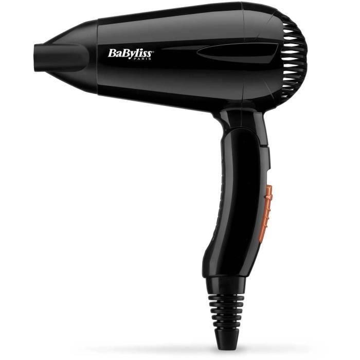 Babyliss 5344E dry 2000 Secador de Pelo de Viaje Compacto con Mango Plegable 4