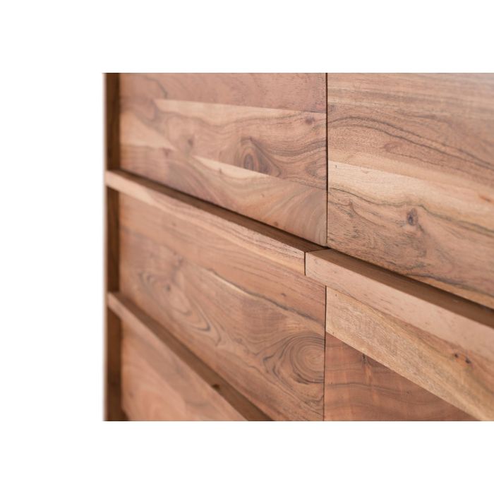 GINER Y COLOMER Aparador de Madera de Acacia Maciza Natural 150 cm 4