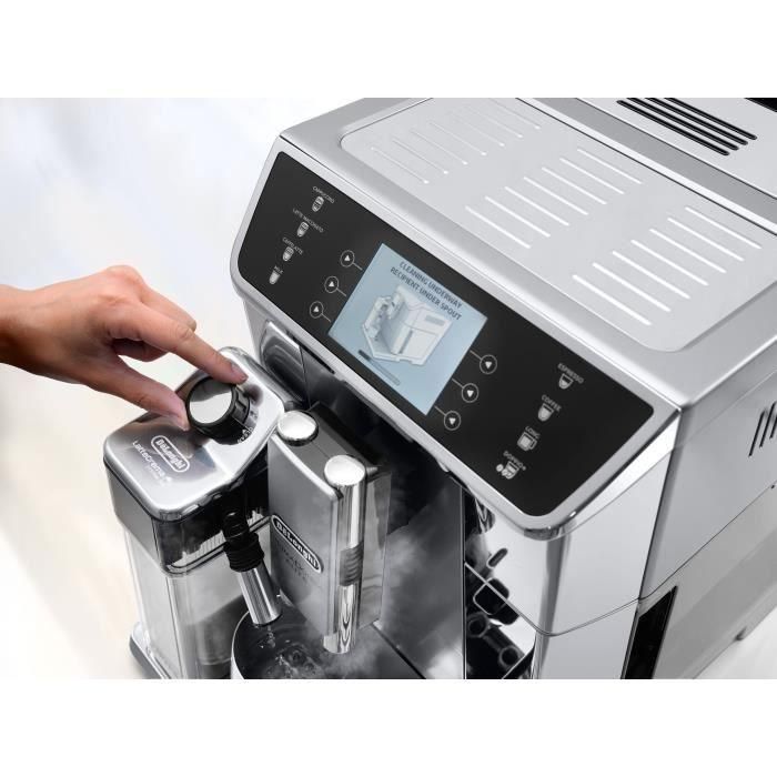 DELONGHI ECAM650.55.MS Trituradora conectada Espresso PrimaDonna Elite - Gris 5 DELONGHI ECAM650.55.MS Trituradora conectada Espresso PrimaDonna Elite - Gris 5