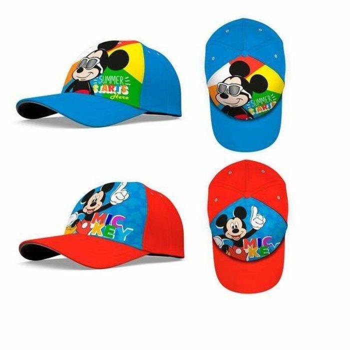 Gorras de polyester mickey talla 52/54cm - modelos surtidos