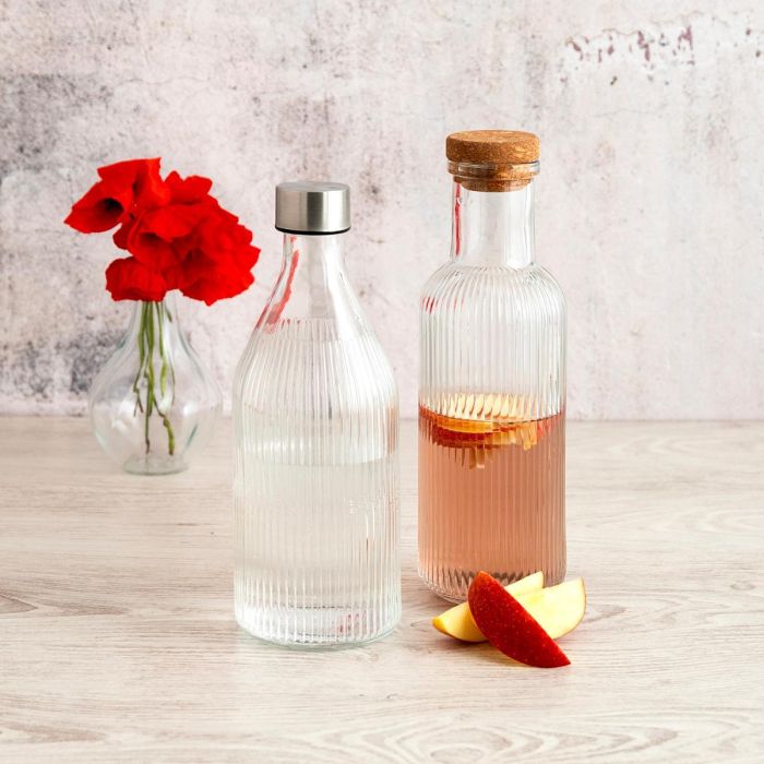 Botella Mesa Vidrio con Tapón Maison Quid 1 L (12 Unidades) 1 Botella Mesa Vidrio con Tapón Maison Quid 1 L (12 Unidades) 1