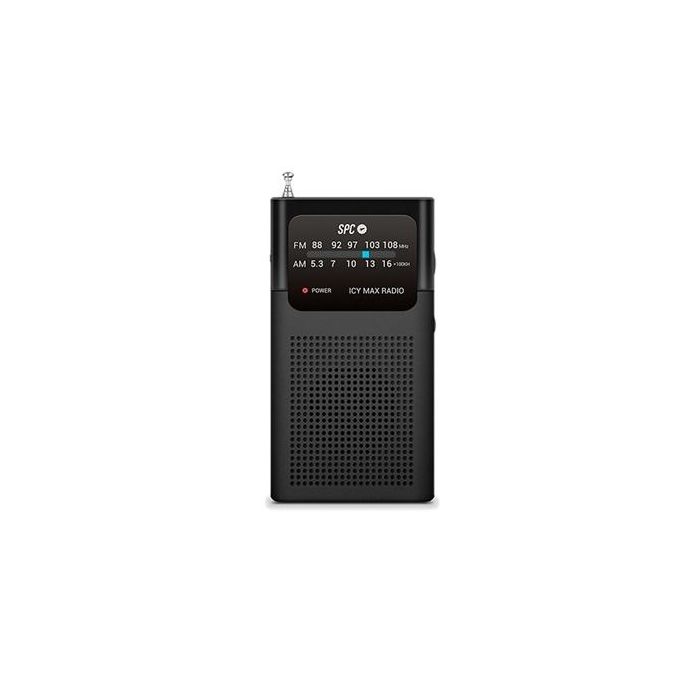 SPC Radio ICY MAX Modelo 4588N - FM/AM, Entrada Auxiliar, Alimentación por Pilas AAA 0 SPC Radio ICY MAX Modelo 4588N - FM/AM, Entrada Auxiliar, Alimentación por Pilas AAA 0