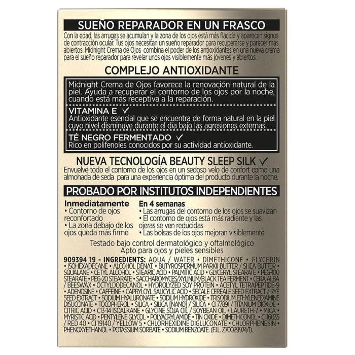 L'Oréal Paris Age Perfect Renacimiento Celular Contorno de Ojos 15 ml Revitalizante para Mirada Fresca y Luminosa 2