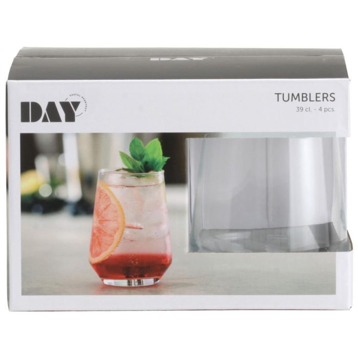 Juego De 4 Vasos 390 Ml Day 4