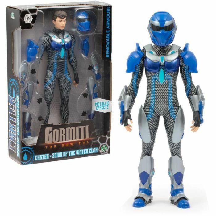 Gormiti Figura Articulada Vástago con Armadura Modelo Agua GRV032 - 27 cm 5