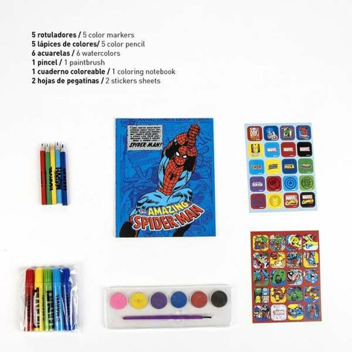 Coloreable mochila avengers 22.0 x 23.0 x 7.0 cm 3 Coloreable mochila avengers 22.0 x 23.0 x 7.0 cm 3