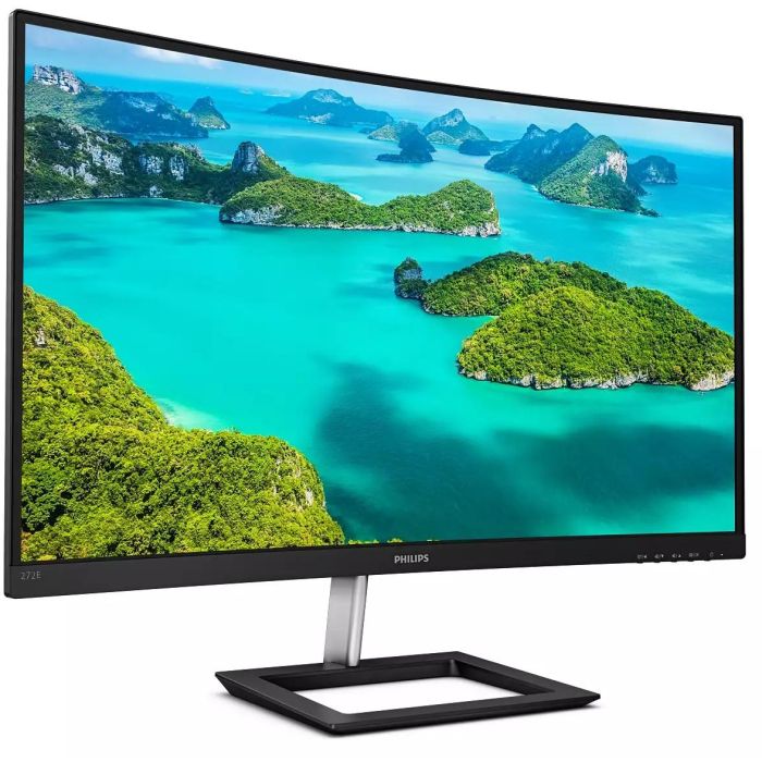 Philips Monitor 272E1CA/00 27" (68.5cm) Full HD 1920x1080 VA Curvo 75Hz HDMI DP 2 Philips Monitor 272E1CA/00 27" (68.5cm) Full HD 1920x1080 VA Curvo 75Hz HDMI DP 2