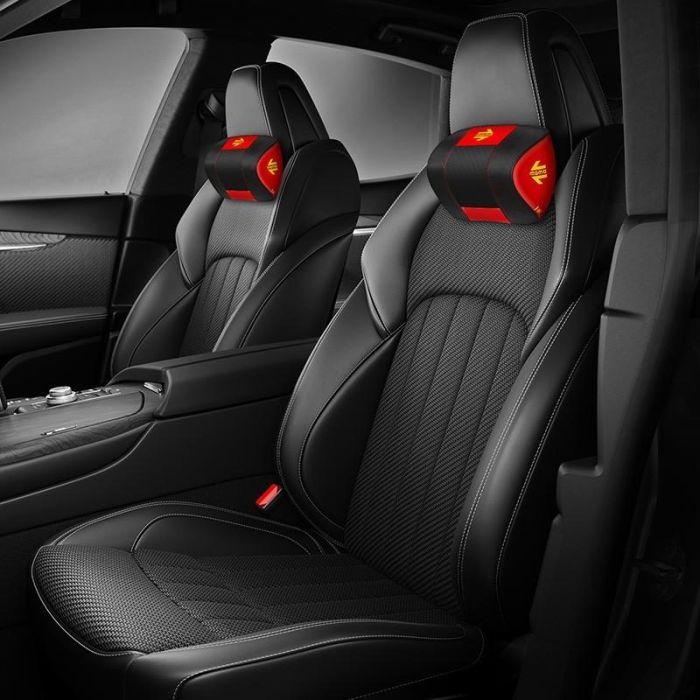 Momo MOMLNSCOCB Soporte Cuello Coche Comodidad Carbón-Negro 4