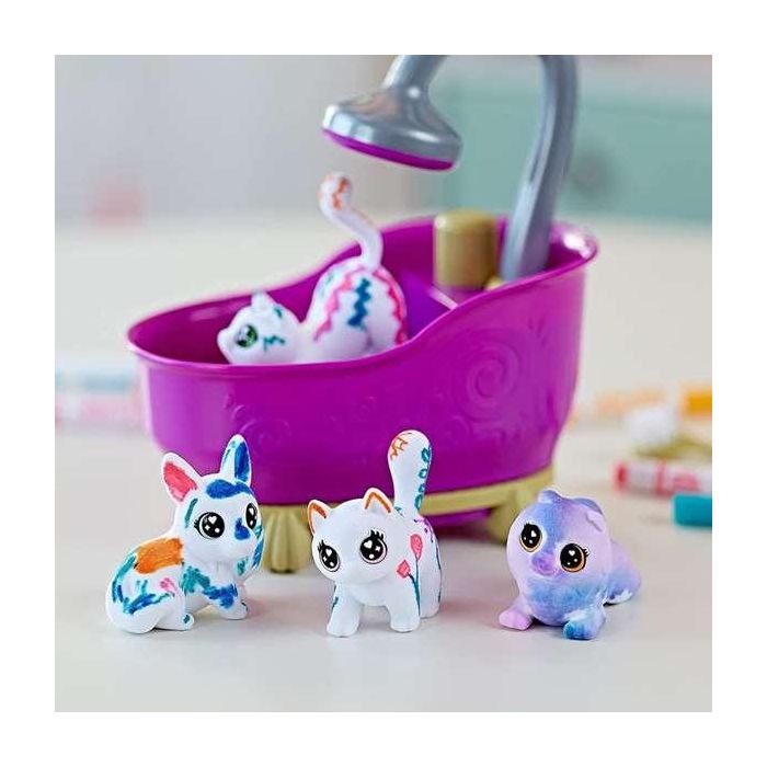 Crayola Bañera Washimals con 4 Mascotas Flocadas Decorables: Lava, Personaliza y Recrea. Juego Creativo +3 Años (32,5x11,5x24 cm) 9 Crayola Bañera Washimals con 4 Mascotas Flocadas Decorables: Lava, Personaliza y Recrea. Juego Creativo +3 Años (32,5x11,5x24 cm) 9