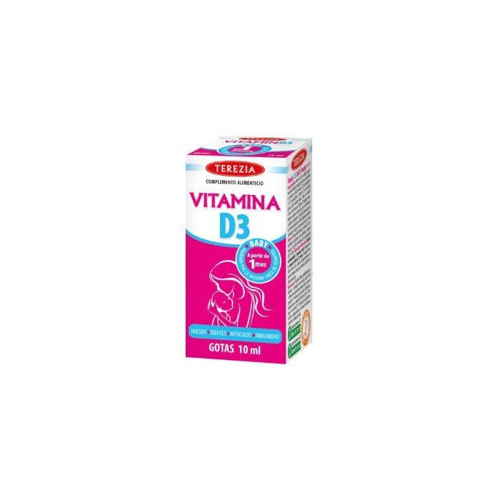 Vitamina D3 Gotas 10Ml.