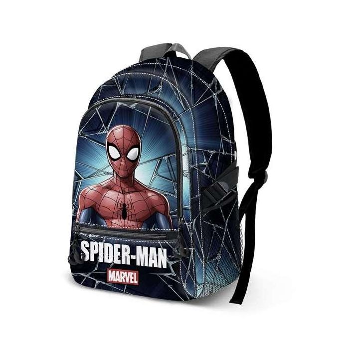 Karactermania Mochila Fight Fan 2.2 Spiderman Maximum 44 x 31 x 18 cm Azul Ripstop