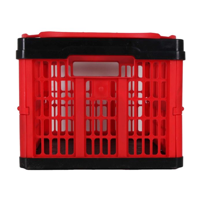 Caja Plegable con Asas 16L Voila Rojo/Negro - Inde (10 Unidades) 7 Caja Plegable con Asas 16L Voila Rojo/Negro - Inde (10 Unidades) 7