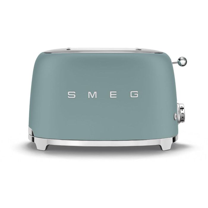 Smeg TSF01EGMEU Tostadora 2 Rebanadas Verde Esmeralda Mate