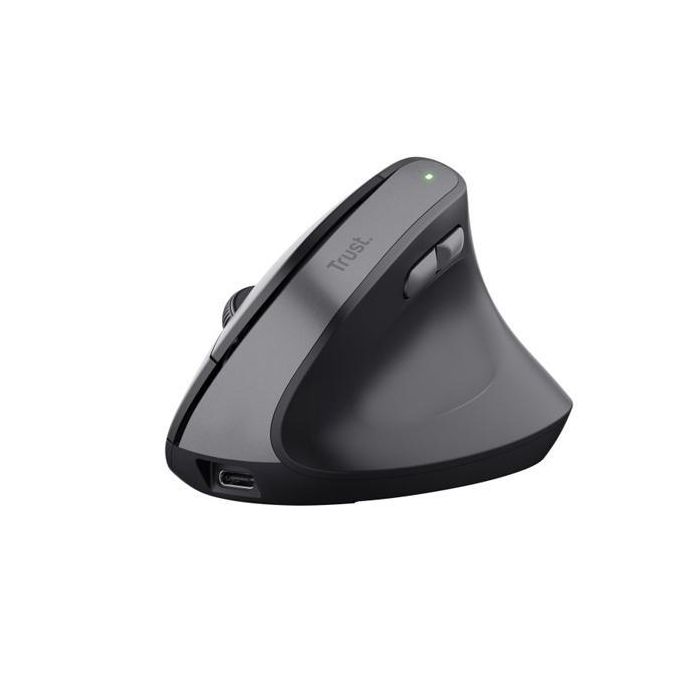 Trust Ratón Ergonómico Vertical Inalámbrico TM-270 2400 DPI Negro